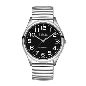 <span class=keywords><strong>Montre</strong></span> lumineuse étanche à ressort pour personnes âgées avec grand nombre - Product Image 6