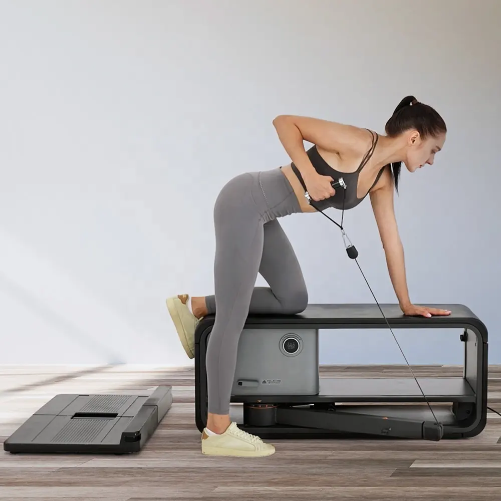 SENSOL Multi équipement de gymnastique Smith Machine équipement d'entraînement numérique poids tout en un Smart Home Gym entraîneur fonctionnel tonal