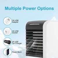 Nouveau ventilateur multifonctionnel à petite pulvérisation d'air froid Mini ventilateur de climatisation humidification et purification de la maison ventilateur étanche