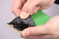 Selbstklebende Modifizierte Bitumen-SBS-Abdichtungsmembran 2mm Verstärkte Polyestermatte UV-Beständig Abziehen und Aufkleben für Flachdächer