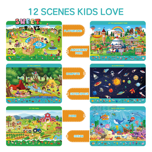 Trẻ Em Mầm Non Học Tập Hoạt Động Cuốn Sách Món Quà Đầu Giáo Dục Hoạt Động Tìm Kiếm Và Tìm Thấy Giáo Dục Bộ Trò Chơi Đồ Chơi Cho Trẻ Em - Product Image 3