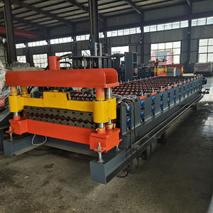 Mesin Pembentuk Roll Lembaran Atap Logam IBR Lapis Ganda Bentangan Panjang G550 Mpa - Product Image 6