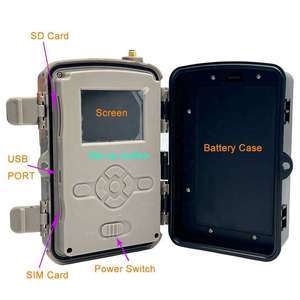Caméra de chasse HC940pro CMOS 4G GPS, caméra de surveillance de la faune, 4K 30fps, transmission d'images et de vidéos, contrôle par application, batterie au lithium 10000mAh - Product Image 5