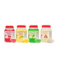Taiwanese zachte kokosnootgelei bubble tea ingrediënten Nata de Coco fruit smaak granulaat kant-en-klaar fles glad
