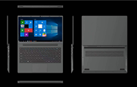 Layar display 14 inci 1920*1080 1k Inti i5-5 gen 5200U prosesor 16GB LPDDR4 512GB M.2 SSD penyimpanan laptop untuk mahasiswa bisnis