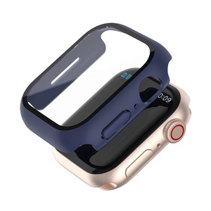เคสกระจกนิรภัยป้องกันนาฬิกาทั้งเรือน,PC + ชุด IWatch 1-8G /<span class=keywords><strong>Se</strong></span> ขนาด38มม. 42มม. 40มม. 44มม. 45มม. - Product Image 3