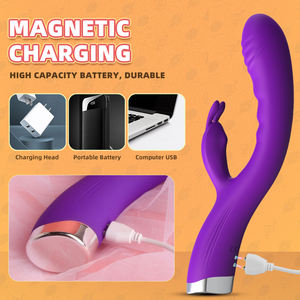 FairyKiss varita conejo vibrador orgasmo juguetes sexuales súper potente estimulador de clítoris pezón clítoris punto G vibrador - Product Image 5