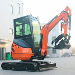 รถขุดขนาดเล็ก 2 ตัน เครื่องยนต์คูโบต้า มินิเอ็กซ์คาเวเตอร์ ทิลโตรเทเตอร์ รถขุดตีนตะขาบ 2 ตัน พร้อมหัวเจาะไฮดรอลิก มินิเอ็กซ์คาเวเตอร์ - Product Image 2