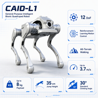 Hundespielzeug 300W Bionischer Vierbeiniger Roboter-Hund Begleiter Intelligenter Mechanischer Motor-Spielzeugroboter 43,2V Visuelle Erkennung CAI YY-CAID-L1