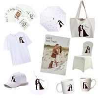 Idées de conception de logo personnalisé, souvenirs de fête, cadeaux de mariage, ensemble de cadeaux de mariage personnalisés, création graphique gratuite, couleurs et tailles personnalisées
