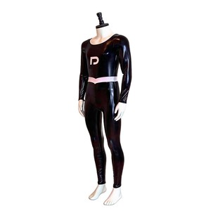 Costume de cosplay Phantom Danny Sam Manson, combinaison intégrale en vinyle, jeu de rôle d'Halloween, tenue d'anime, taille adulte - Product Image 5