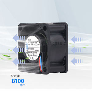 Ventilador Axial de Refrigeración para Gabinete con Inversor, ebmpapst 414H, 24V DC, 1.6W, 40*40*20mm, 4cm, 8100 RPM, 7.9 CFM, con Rodamiento de Bolas - Product Image 3