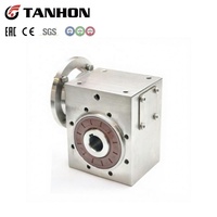 Réducteur à vis sans fin économique RV63 32 mm, rapport de réduction de vitesse, personnalisable ODM, en acier inoxydable 304, lubrifié à l'huile synthétique
