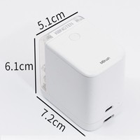 Yaomatec Mbrush Kaffee-Essfarbdrucker Tragbarer Tintenstrahl-Handdrucker für Lebensmittel, Brot, Kuchen, Kaffee, Latte, Backformen