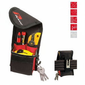 Borsa da Cintura PLANO Technics 522TB, Set di 9 Pezzi, Custodia Porta Attrezzi in Tessuto, Nylon, Pelle, Oxford, Tela, EVA, Neoprene per Conservazione Utensili - Product Image 1