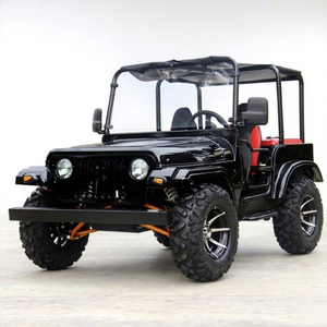 Mini Jeep Willys de Gasolina para Niños, Motor de 150cc/250cc/350cc, con 2 Asientos para Adultos y Niños, Acero Q235B, 351-450hp - Product Image 1