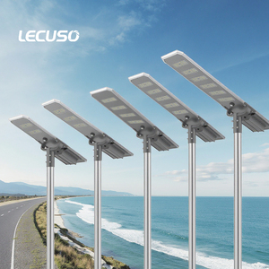 En iyi Qualtty IP65 anma açık güneş sokak ışığı pili enerjili 60w/80w/100w/150w güneş yol kullanımı için LED lamba - Product Image 1