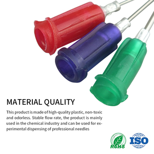 Fournisseur chinois de seringues à aiguille en aluminium incrusté de 14 à 25G pour machines de distribution - Product Image 5