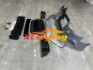 XLstyling Conversion de voiture améliorée Facelift Retrofit <span class=keywords><strong>calandre</strong></span> de pare-chocs avant KIT de carrosserie pour <span class=keywords><strong>Audi</strong></span> A5 S5 RS5 13-16 - Product Image 5