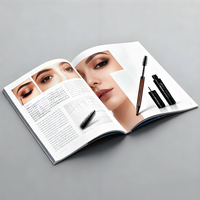 Impression de catalogue de cosmétiques sur mesure, catalogue de produits de beauté de luxe, impression de brochure