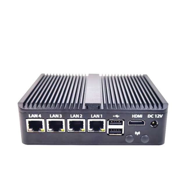 2026 firewall hardware wifi router mini pc pfsense barebone 4 Ethernet ports J1900 J6412 N100 N150 firewall routers