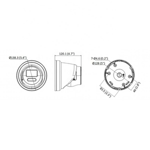 Caméra tourelle ColorVu 8MP H.265 DS-2CD2387G2-LU & DS-2CD2387G2H-LIU (Stock limité, livraison en 7 jours) (Version sans logo) - Product Image 5
