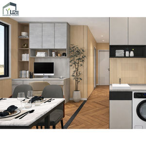 Casa Modular Prefabricada de Diseño Compacto con Techo Inclinado de Lujo, Casa Móvil Pequeña de Doble Contenedor de 40 pies - Product Image 6