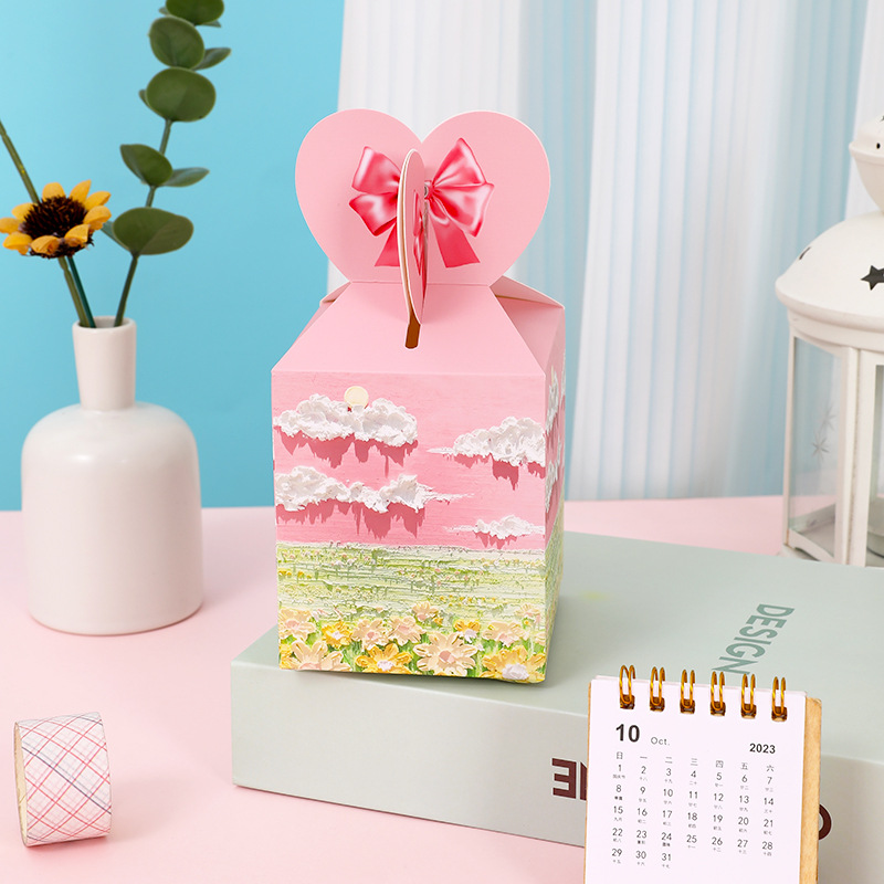 Il sole splende luminoso [scatola di mele]