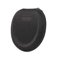 Étui de transport pour casque OEM, étui de transport rigide en EVA imperméable avec fermeture à glissière, étui portable pour écouteurs Bluetooth