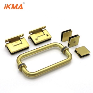 IKMA factory produttore 8-12mm occhiali da bagno senza cornice porta doccia accessori hardware scatola set <span class=keywords><strong>per</strong></span> porta in vetro - Product Image 4