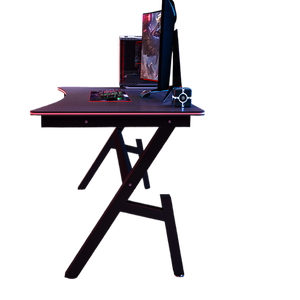 Trạm làm việc chơi game hiện đại G3 RGB, thiết kế công thái học, có thể điều chỉnh độ cao, tích hợp đèn LED, dành cho người phát trực tiếp và người tạo nội dung, chất liệu bề mặt MDF - Product Image 4