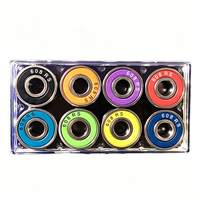 Micro-roulement 608 à joint coloré, roulement de skate 608ZZ 608-2RS, roulement miniature pour skater professionnel.