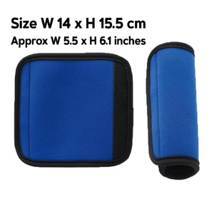 Funda Protectora de Neopreno Resistente con Logotipo Personalizado para Asa de <span class=keywords><strong>Maleta</strong></span>, Cubre Muñeca para Cochecito de Bebé, Cubre Barra de Arrastre Resistente a la Presión - Product Image 2