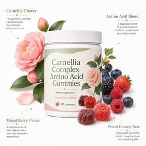 Gomitas de Aminoácidos BCAA Solubles en Agua de Primera Calidad, Glicina 80%, Completas para el Entrenamiento, Refuerzo Inmunológico, 10-19g de Proteína, 60/90/120 Unidades - Product Image 5