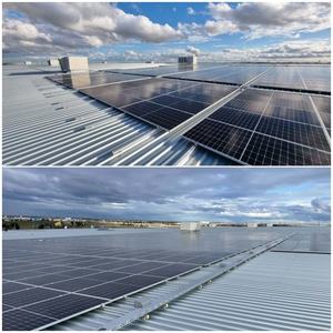 Panneau solaire bifacial double vitrage AIKO ABC Full Black 65W, haute efficacité, série Black Hole, stock Allemagne. - Product Image 4