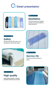 Water Crown Outdoor <b>Inflatable</b> Children's PC Pool Cover Custom Size UV Waterproof Anti Slip Durable Easy Install High Quality - Product Image 5