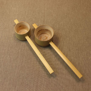 ESTICK Passoire <span class=keywords><strong>à</strong></span> <span class=keywords><strong>thé</strong></span> tissée en bambou en forme de <span class=keywords><strong>gourde</strong></span> écologique Meng Zong Root Étanche Portable Étanche Usage quotidien - Product Image 5