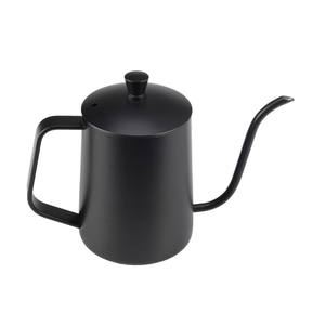 Bouilloire à café en acier inoxydable noir mat de 600 ml avec bec verseur fin pour barista à domicile - Product Image 2