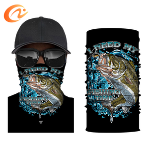 Personalizado multifuncional Ocean <span class=keywords><strong>Fish</strong></span> ciclismo pesca cara cuello polaina Unisex tubo sin costuras impresión Digital <span class=keywords><strong>Bandana</strong></span> poliéster - Product Image 1