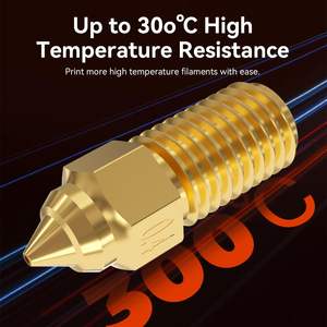 Boquilla de impresora 3D Creality de 0,4 mm M6 de metal de alta temperatura para Ender 3 V3 SE - Product Image 2