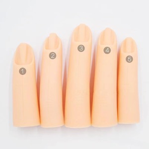 Main d'entraînement réaliste pour la pratique des ongles, avec aimant, pour la formation aux ongles en acrylique, mannequin de manucure de salon, kit d'outils pliables pour la démonstration - Product Image 5