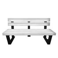 Table basse ronde LED lumineuse rotomoulée étanche, table de bar de discothèque et chaises de patio rotomoulées sur mesure