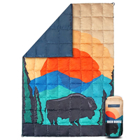 Couverture de voyage extérieure légère personnalisée hamac imprimé portable pour la chasse et le camping produit OEM