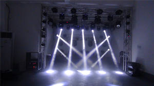 Contrôle DMX Haute puissance 4 LedsX25w RGBW <span class=keywords><strong>Led</strong></span> Projecteur de scène à tête mobile pour fête bar Ktv Événements Dj - Product Image 6