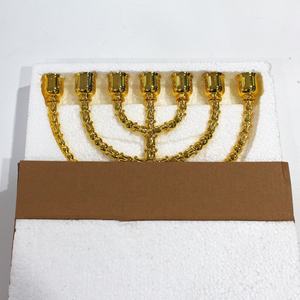 Menorah de 30 cm Décoration d'intérieur Alliage Hanoucca Décoration juive - Product Image 5