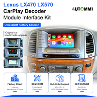 Kit de module décodeur sans fil Apple CarPlay Android Auto pour Lexus LX470 LX570 2003-2021, mise à niveau de l'écran OEM