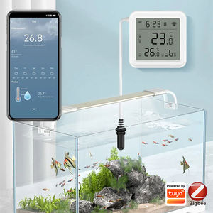 Zigbee <b>Temperature</b> Humidity Sensor with External <b>Probe</b> Thermometer Hygrometer <b>Temperature</b> Sensor for Plants Aquarium Winery - Product Image 4