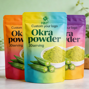 Healthway Supply <span class=keywords><strong>Okra</strong></span> Lyophilisée, <span class=keywords><strong>Okra</strong></span> Séché, Poudre d'<span class=keywords><strong>Okra</strong></span> Naturelle - Product Image 3