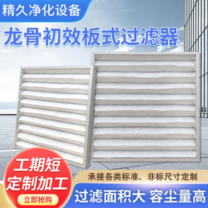 Filtre à air Jingjiu 0210 avec cadre en aluminium galvanisé, filtre primaire pour unité de climatisation - Product Image 5