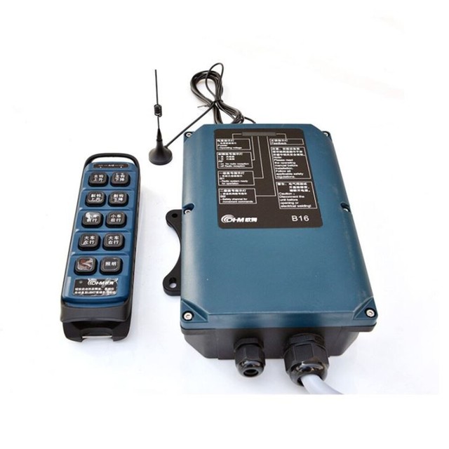 Universal Wireless Radio Control 12 Channels Crane Remote Controller  Industrial Transmitter Receiver